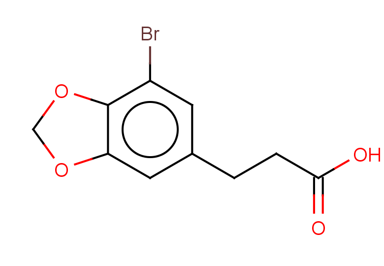3-(7-bromo-1,3-dioxaindan-5-yl)propanoic acid