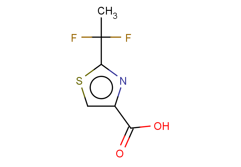 2-(1,1-difluoroethyl)-1,3-thiazole-4-carboxylic acid