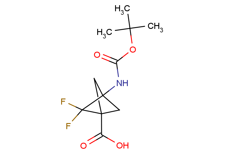 3-{[(tert-butoxy)carbonyl]amino}-2,2-difluorobicyclo[1.1.1]pentane-1-carboxylic acid