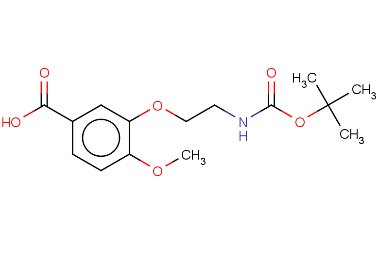 3-(2-{[(tert-butoxy)carbonyl]amino}ethoxy)-4-methoxybenzoic acid