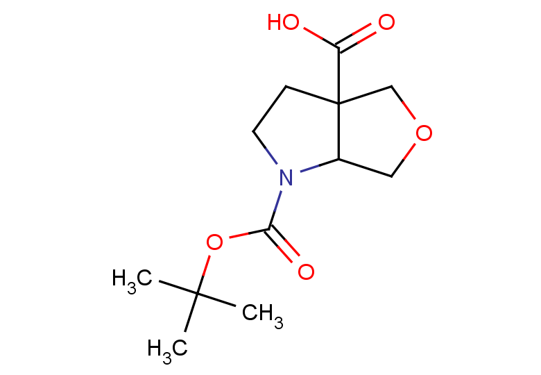 1-[(tert-butoxy)carbonyl]-hexahydro-1H-furo[3,4-b]pyrrole-3a-carboxylic acid