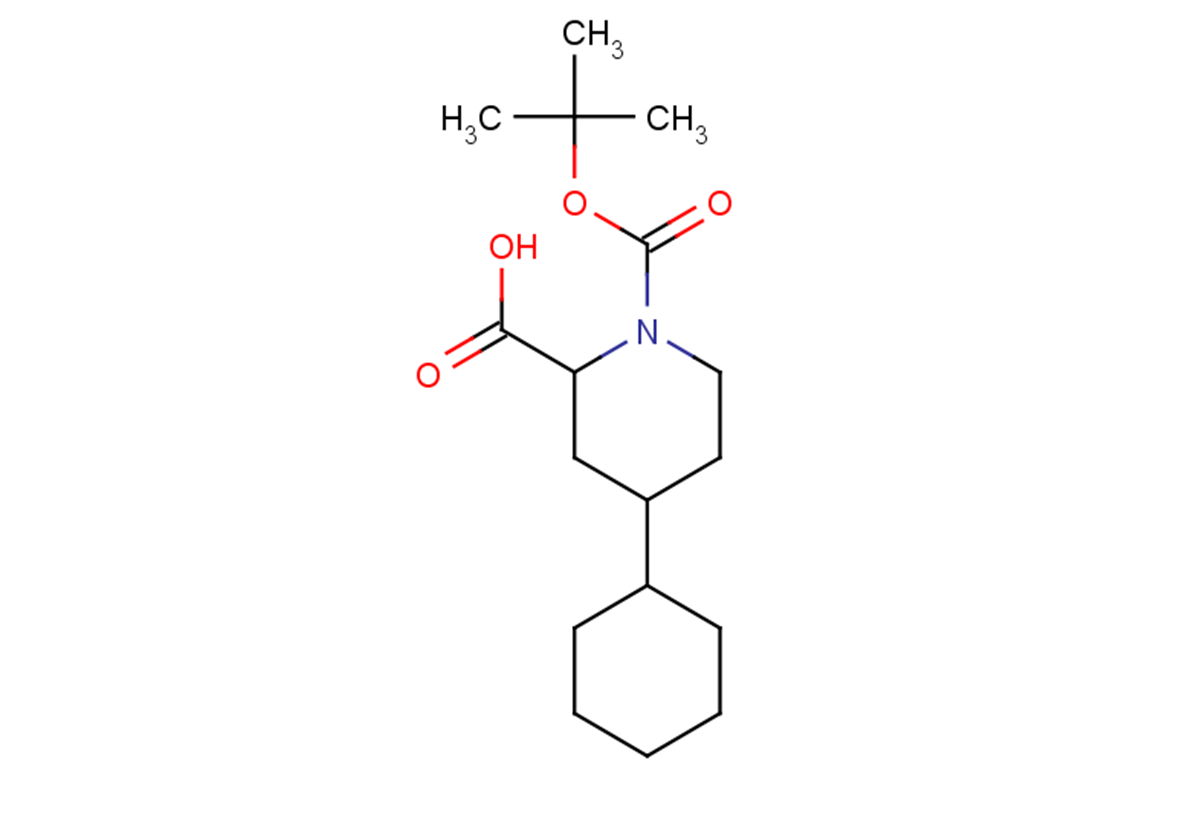 1-[(tert-butoxy)carbonyl]-4-cyclohexylpiperidine-2-carboxylic acid