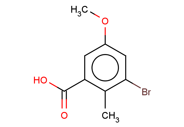 3-bromo-5-methoxy-2-methylbenzoic acid