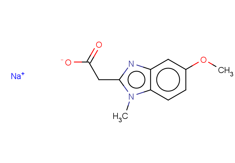sodium 2-(5-methoxy-1-methyl-1H-1,3-benzodiazol-2-yl)acetate