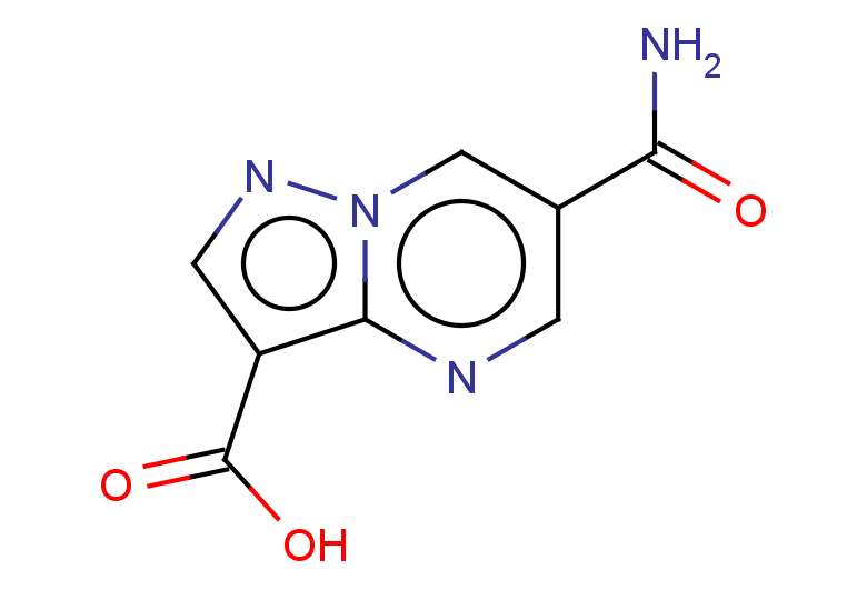 6-carbamoylpyrazolo[1,5-a]pyrimidine-3-carboxylic acid