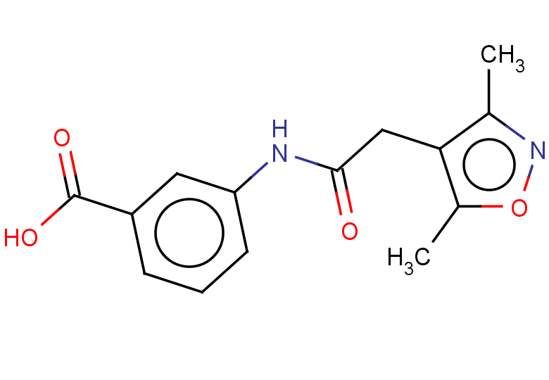 3-[2-(dimethyl-1,2-oxazol-4-yl)acetamido]benzoic acid