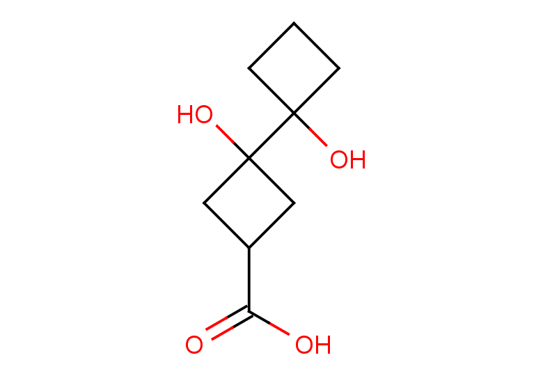 3-hydroxy-3-(1-hydroxycyclobutyl)cyclobutane-1-carboxylic acid, Mixture of diastereomers