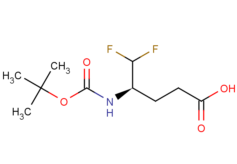 (4R)-4-{[(tert-butoxy)carbonyl]amino}-5,5-difluoropentanoic acid
