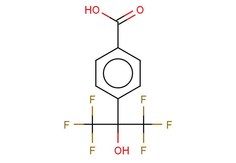 4-(1,1,1,3,3,3-hexafluoro-2-hydroxypropan-2-yl)benzoic acid