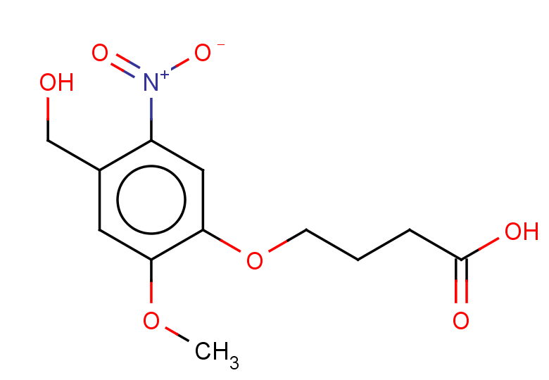 4-[4-(hydroxymethyl)-2-methoxy-5-nitrophenoxy]butanoic acid