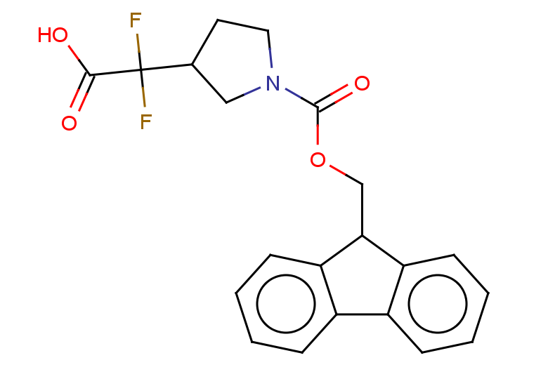 2-(1-{[(9H-fluoren-9-yl)methoxy]carbonyl}pyrrolidin-3-yl)-2,2-difluoroacetic acid