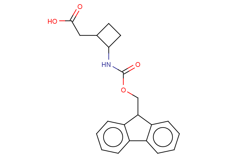 2-[2-({[(9H-fluoren-9-yl)methoxy]carbonyl}amino)cyclobutyl]acetic acid, Mixture of diastereomers