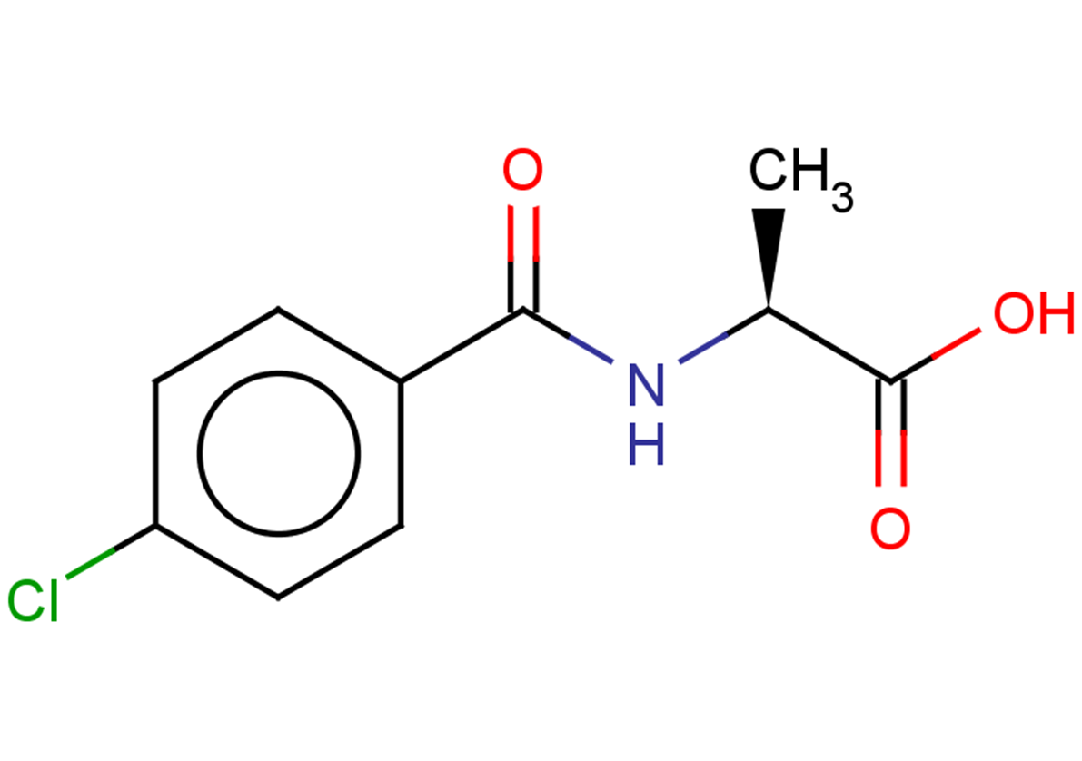 (2S)-2-[(4-chlorophenyl)formamido]propanoic acid