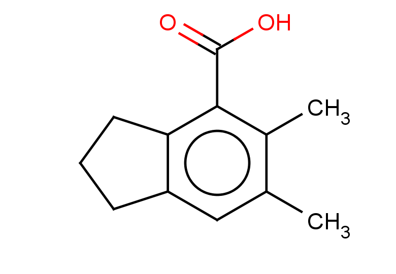 5,6-dimethyl-2,3-dihydro-1H-indene-4-carboxylic acid