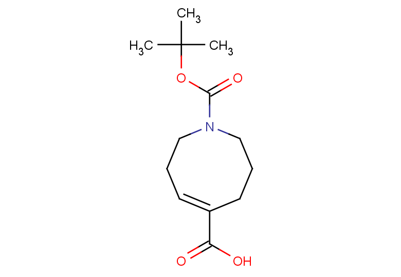 (4E)-1-[(tert-butoxy)carbonyl]-1,2,3,6,7,8-hexahydroazocine-5-carboxylic acid