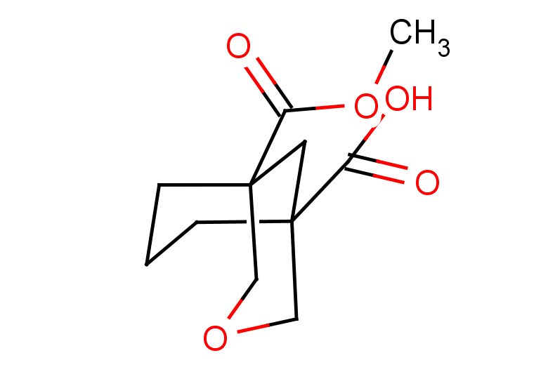 5-(methoxycarbonyl)-3-oxabicyclo[3.3.1]nonane-1-carboxylic acid