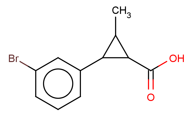 2-(3-bromophenyl)-3-methylcyclopropane-1-carboxylic acid, Mixture of diastereomers
