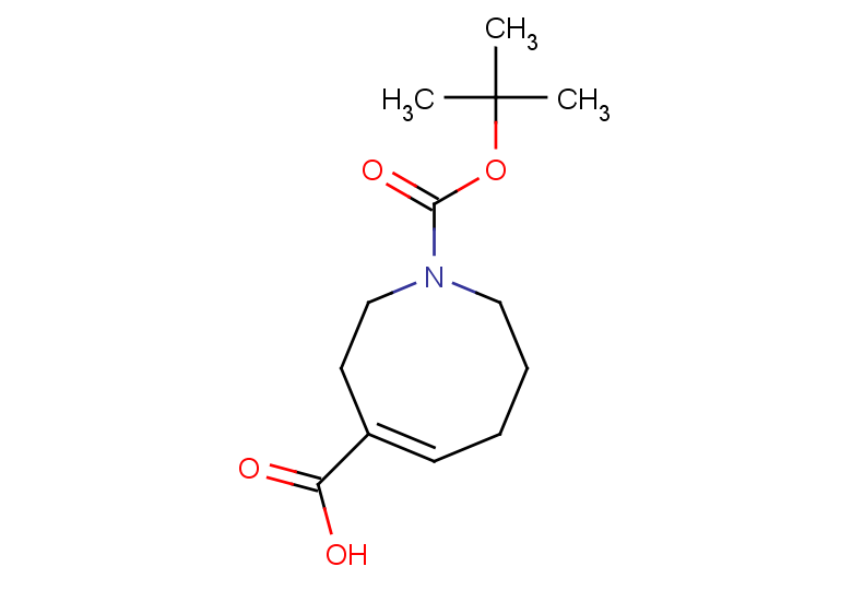 (4E)-1-[(tert-butoxy)carbonyl]-1,2,3,6,7,8-hexahydroazocine-4-carboxylic acid