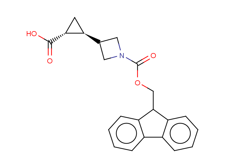 rac-(1R,2S)-2-(1-{[(9H-fluoren-9-yl)methoxy]carbonyl}azetidin-3-yl)cyclopropane-1-carboxylic acid, trans