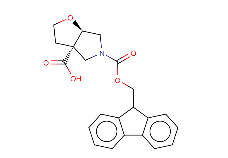 rac-(3aR,6aS)-5-{[(9H-fluoren-9-yl)methoxy]carbonyl}-hexahydro-2H-furo[2,3-c]pyrrole-3a-carboxylic acid, cis