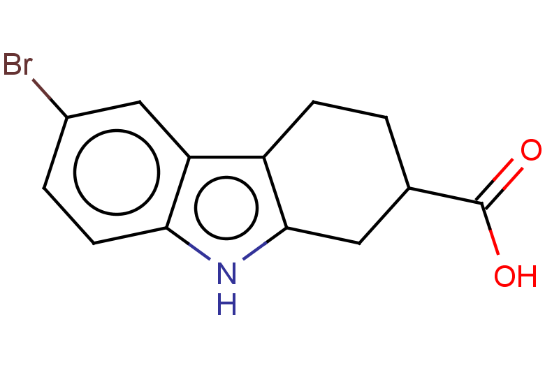 6-bromo-2,3,4,9-tetrahydro-1H-carbazole-2-carboxylic acid