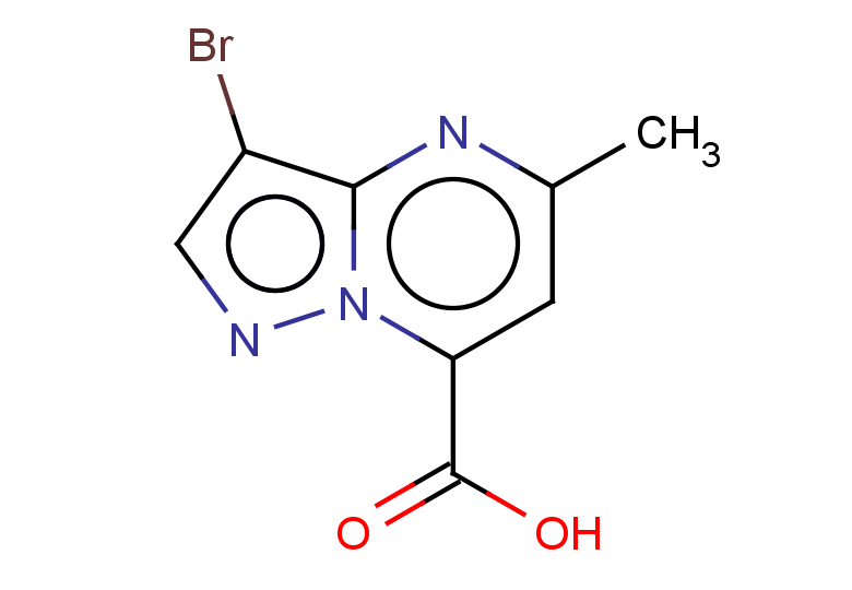 3-bromo-5-methylpyrazolo[1,5-a]pyrimidine-7-carboxylic acid