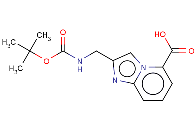 2-({[(tert-butoxy)carbonyl]amino}methyl)imidazo[1,2-a]pyridine-5-carboxylic acid