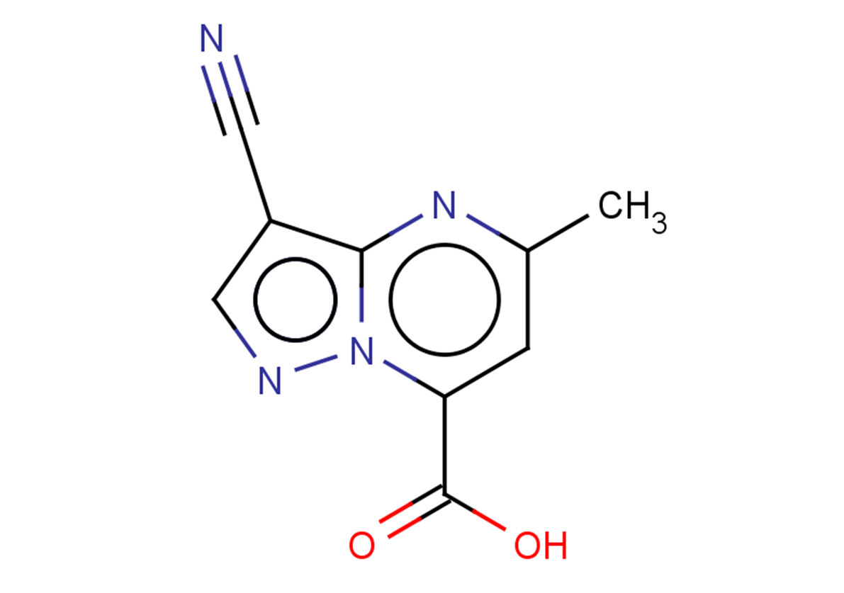 3-cyano-5-methylpyrazolo[1,5-a]pyrimidine-7-carboxylic acid