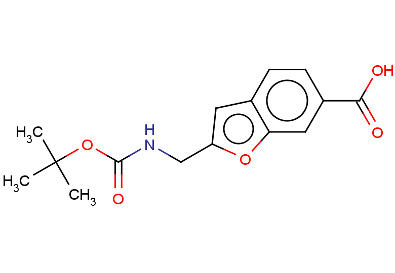 2-({[(tert-butoxy)carbonyl]amino}methyl)-1-benzofuran-6-carboxylic acid