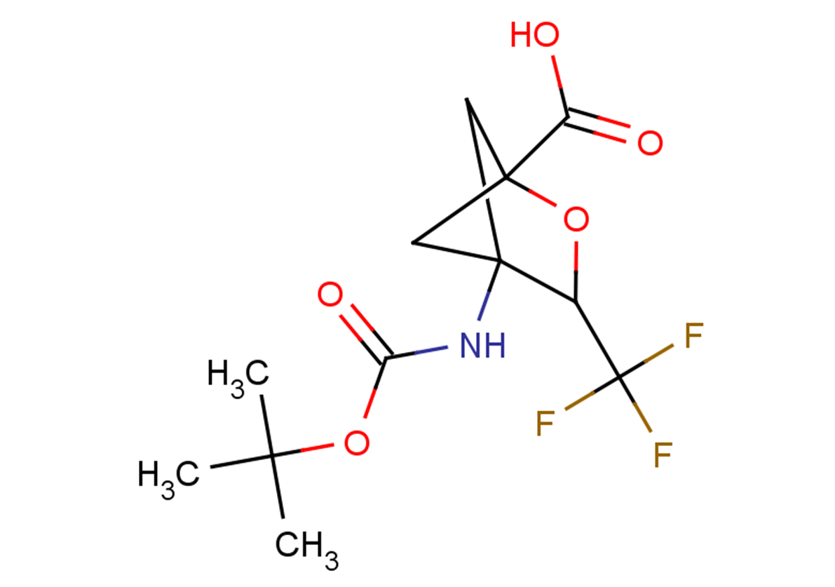 4-{[(tert-butoxy)carbonyl]amino}-3-(trifluoromethyl)-2-oxabicyclo[2.1.1]hexane-1-carboxylic acid