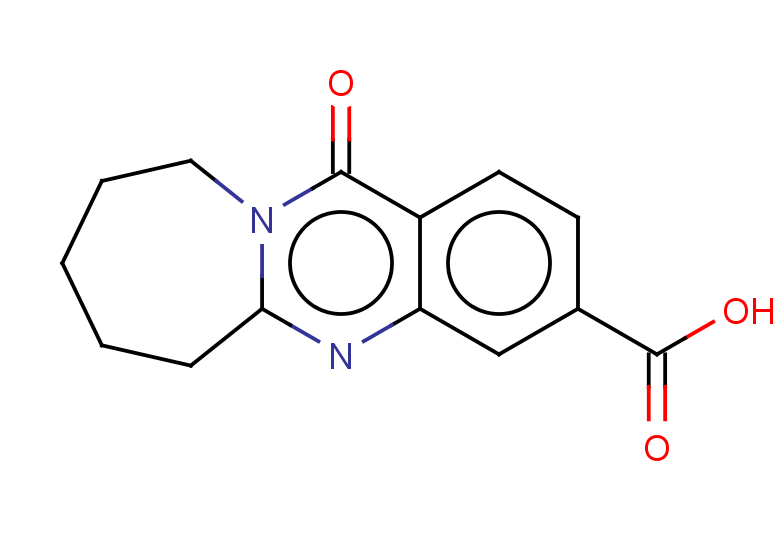 12-oxo-6H,7H,8H,9H,10H,12H-azepino[2,1-b]quinazoline-3-carboxylic acid