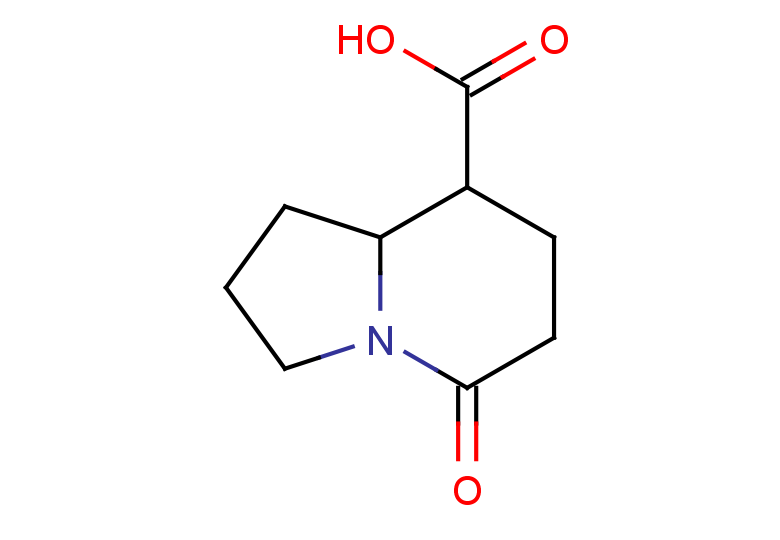5-oxo-octahydroindolizine-8-carboxylic acid