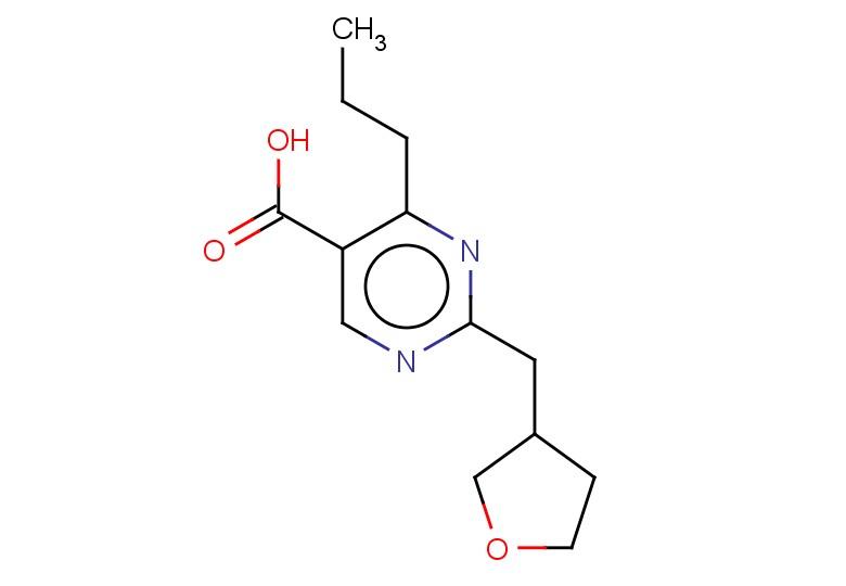 2-[(oxolan-3-yl)methyl]-4-propylpyrimidine-5-carboxylic acid