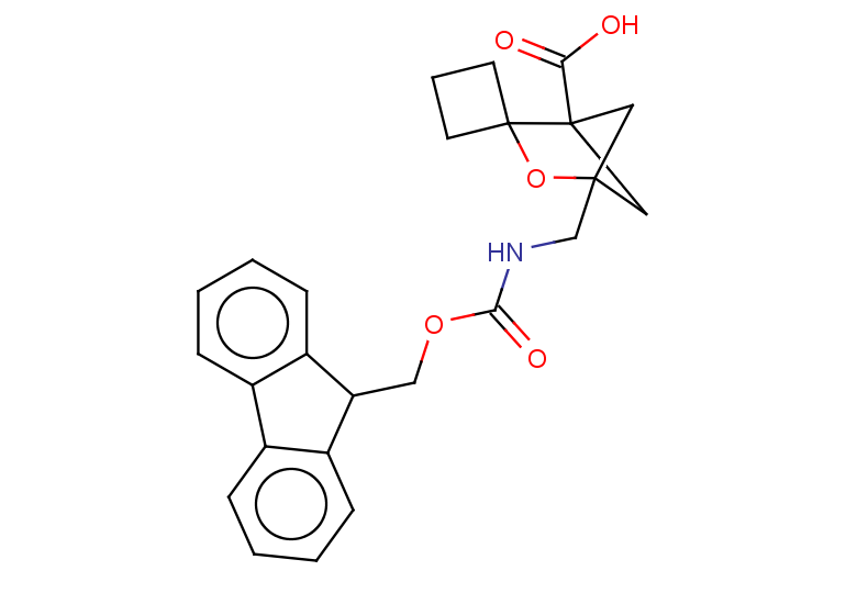 4-[({[(9H-fluoren-9-yl)methoxy]carbonyl}amino)methyl]-3-oxaspiro[bicyclo[2.1.1]hexane-2,1'-cyclobutane]-1-carboxylic acid