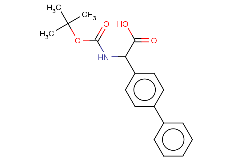 2-{[(tert-butoxy)carbonyl]amino}-2-(4-phenylphenyl)acetic acid