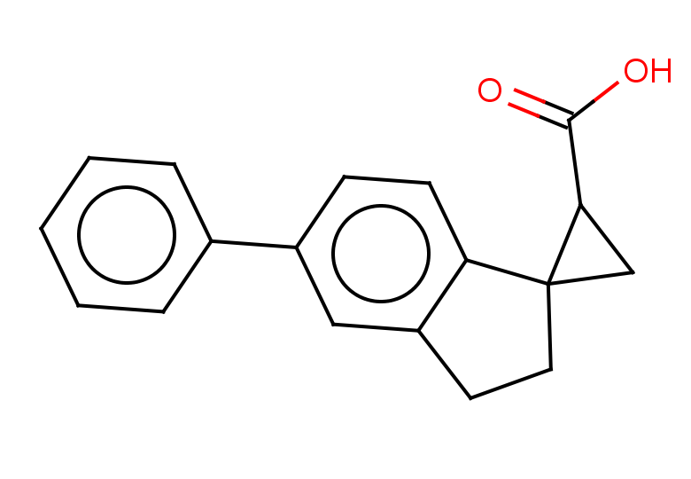 5'-phenyl-2',3'-dihydrospiro[cyclopropane-1,1'-indene]-3-carboxylic acid