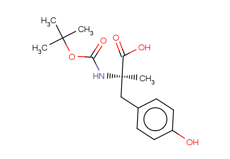 (2R)-2-{[(tert-butoxy)carbonyl]amino}-3-(4-hydroxyphenyl)-2-methylpropanoic acid