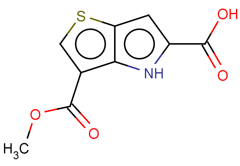 3-(methoxycarbonyl)-4H-thieno[3,2-b]pyrrole-5-carboxylic acid