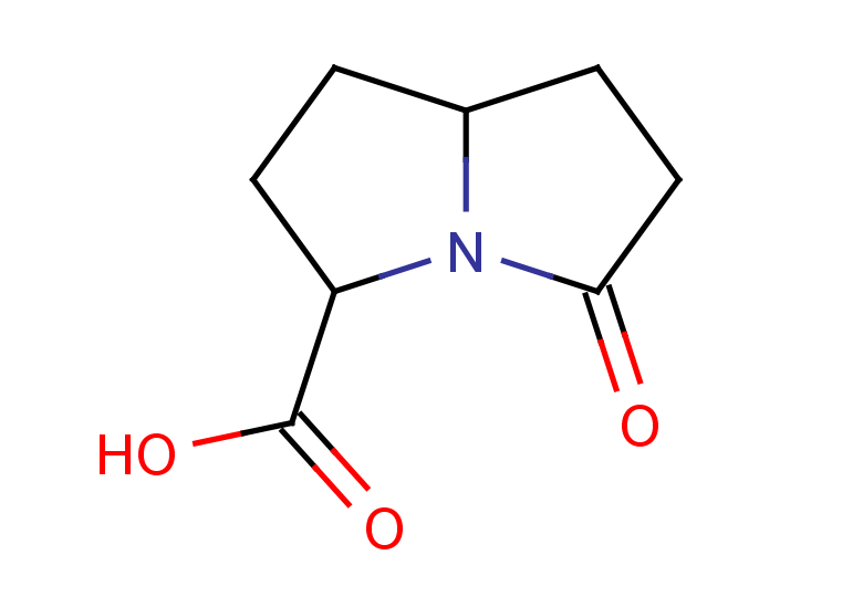 5-oxo-hexahydro-1H-pyrrolizine-3-carboxylic acid