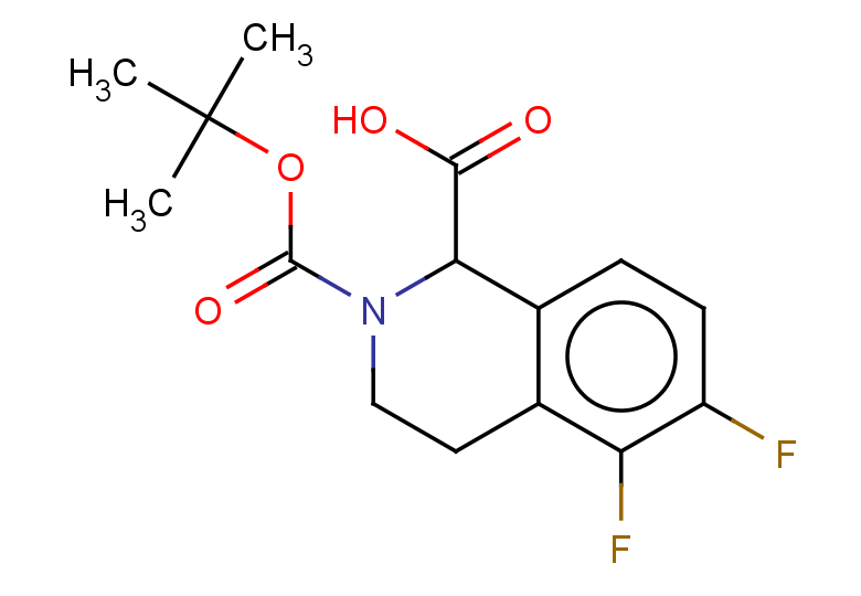 2-[(tert-butoxy)carbonyl]-5,6-difluoro-1,2,3,4-tetrahydroisoquinoline-1-carboxylic acid