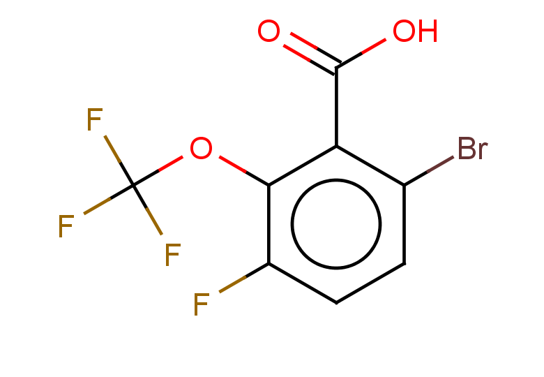 6-bromo-3-fluoro-2-(trifluoromethoxy)benzoic acid