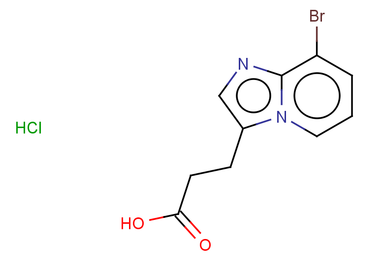 3-{8-bromoimidazo[1,2-a]pyridin-3-yl}propanoic acid hydrochloride