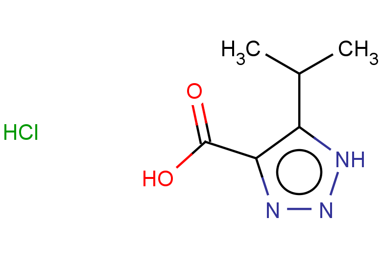 5-(propan-2-yl)-1H-1,2,3-triazole-4-carboxylic acid hydrochloride