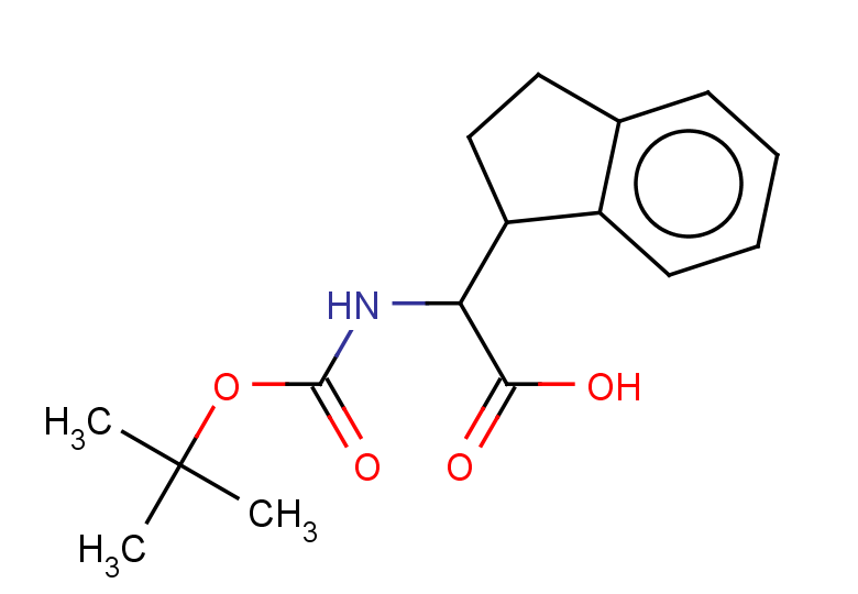 2-([(TERT-BUTOXY)CARBONYL]AMINO)-2-(2,3-DIHYDRO-1H-INDEN-1-YL)ACETIC ACID