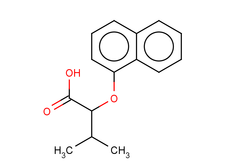 3-methyl-2-(naphthalen-1-yloxy)butanoic acid