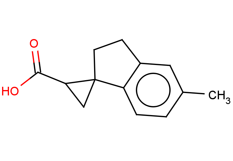 5'-methyl-2',3'-dihydrospiro[cyclopropane-1,1'-indene]-2-carboxylic acid