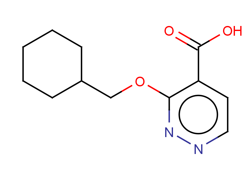 3-(cyclohexylmethoxy)pyridazine-4-carboxylic acid