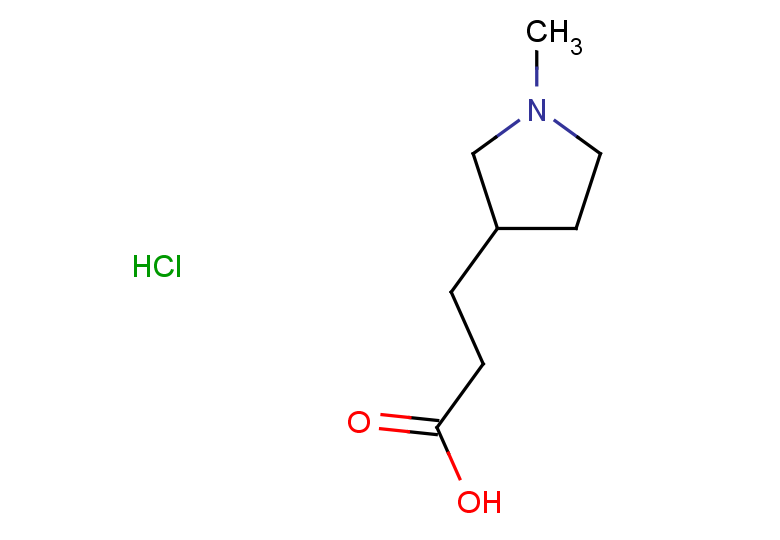 3-(1-methylpyrrolidin-3-yl)propanoic acid hydrochloride