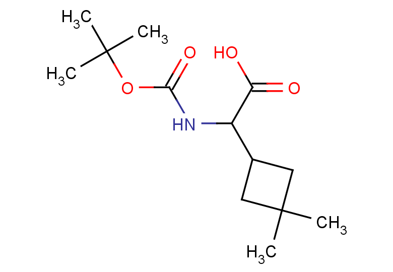 2-{[(tert-butoxy)carbonyl]amino}-2-(3,3-dimethylcyclobutyl)acetic acid