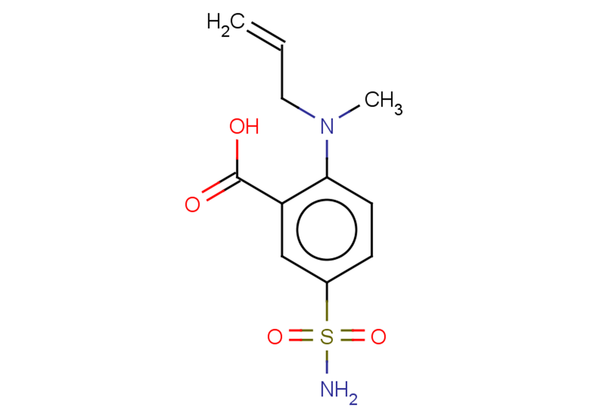 2-[methyl(prop-2-en-1-yl)amino]-5-sulfamoylbenzoic acid